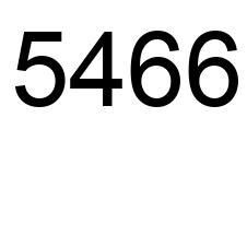 5466 número, la enciclopedia de los números - Numero.wiki