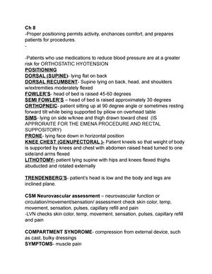 Fundamentals Nursingtb Chapter Specimen Collection And