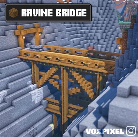 Minecraft Survival Builds On Instagram Really Creative Bridge Design