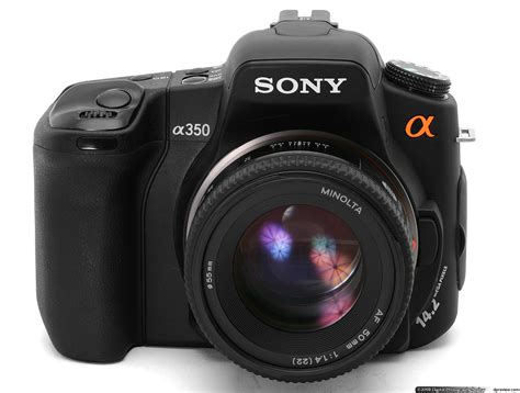 Sony Alpha DSLR A350 Review Digital Photography Review