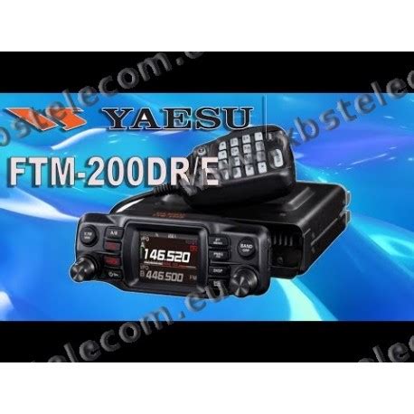 YAESU FTM 200DE Mobile 50W 144 430MHz Dual Band C4FM FM XBS