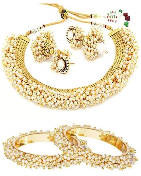 Buy Youbella Women Stylish Latest Design Traditional Jewellery Combo