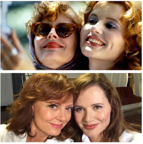 Susan Sarandon and Geena Davis Reunite to Reminisce About Brad Pitt’s ...