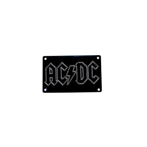 AC/DC | logo | metal patch | Savage Looks metal shop