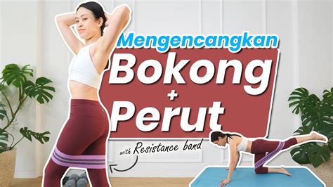 Mengencangkan Bokong And Perut Dengan Resistance Band Youtube