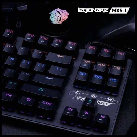 Jual Rexus Mx Tkl Legionare Mechanical Gaming Keyboard Rx Mx