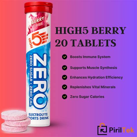 Electrolytes Tablets Bundle, 1 x 20 Berry Electrolyte Tablets, 1 x 20