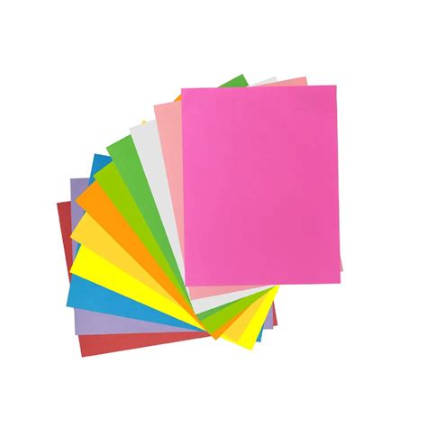 Printable Office Color Paper Ream 100 250 500 Sheets Cheap Mixed Colors