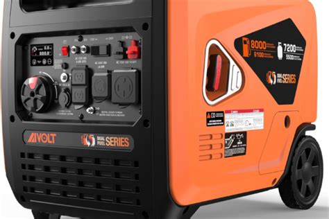 Dual Fuel Portable Inverter Generator - AI VOLT Generator Website