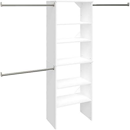 Closetmaid Suitesymphony Starter Tower Kit Pure White