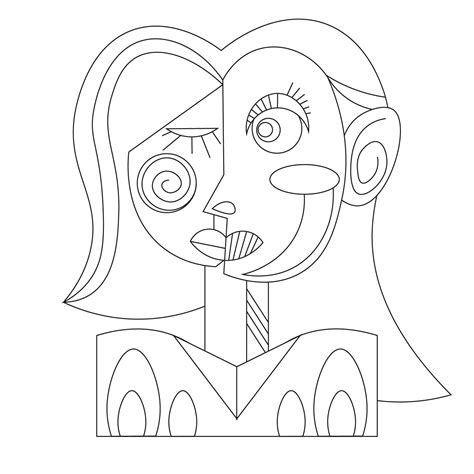 Picasso Art Coloring Pages 10 Free PDF Printables Printablee