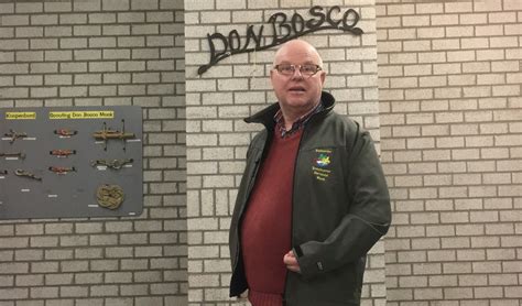 Jos Loeffen Veertig Jaar Lid Scouting Don Bosco Adverteren Boxmeer