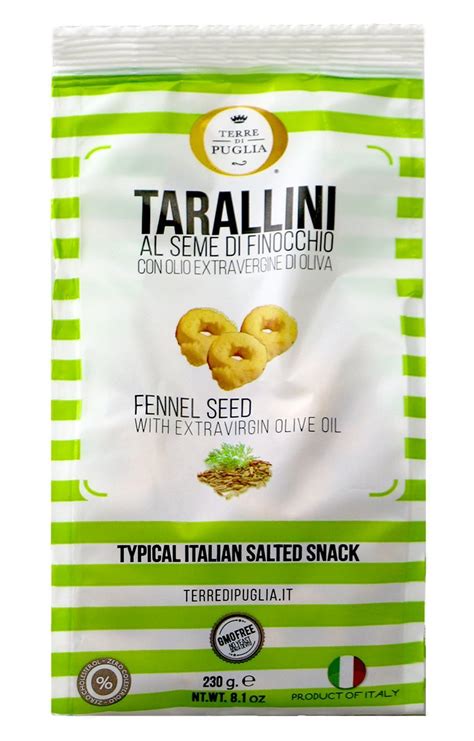 Amazon Terre Di Puglia Fennel Taralli 250gr Grocery Gourmet Food