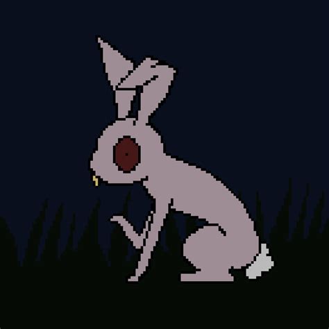 Creepy Bunny By Greypanda7 On Deviantart