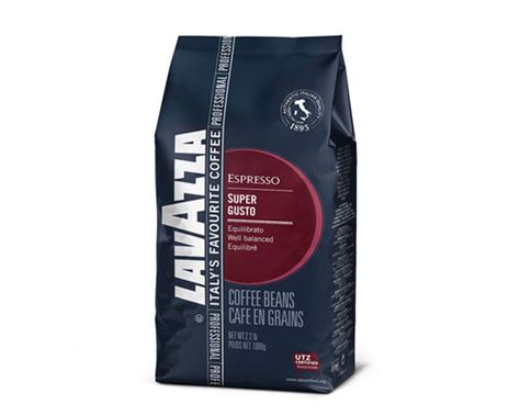 Купить Кофе в зернах LavAzza Super Gusto UTZ, 1 кг (Лавацца) по цене ...