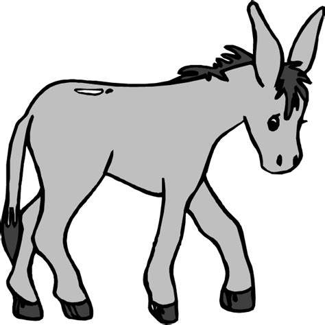 donkey clipart outline 20 free Cliparts | Download images on Clipground ...