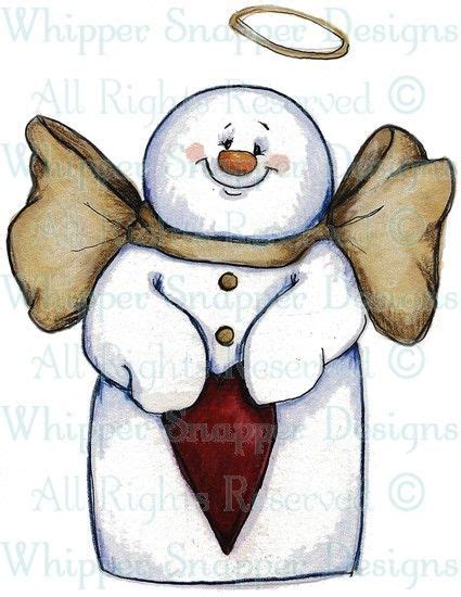 Snowman Angel Snowmen Images Snowmen Rubber Stamps Shop