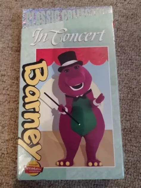 BARNEY - BARNEY in Concert (VHS, 2000, Classic Collection) £23.75 ...