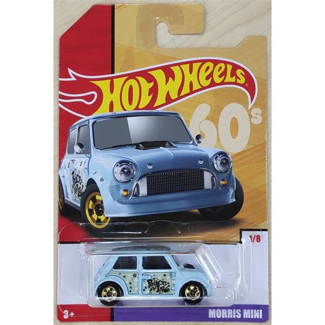 Hot Wheels Morris Mini Cooper Compact Kings Race Team Nightburnerz