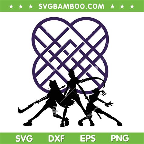 huntrix band logo svg kpop demon hunters huntrix svg