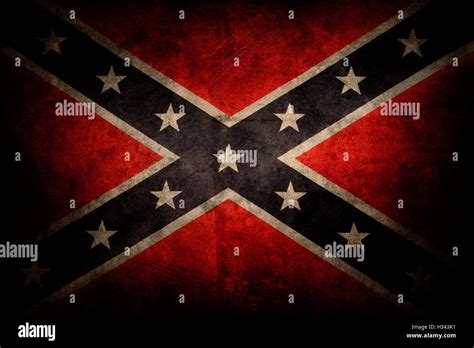 Closeup of grungy Confederate flag Stock Photo - Alamy