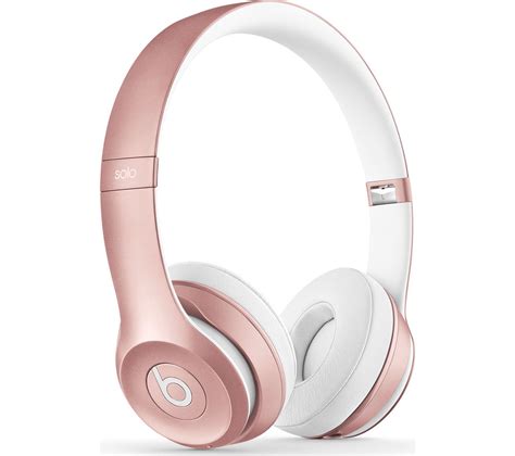 Buy BEATS Solo 2 Wireless Bluetooth Headphones Rose Gold Free