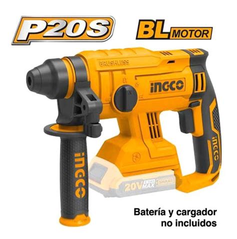 Ripley ROTOMARTILLO BL INALAMBRICO SDS PLUS INDUSTRIAL 20V 1 5J INGCO