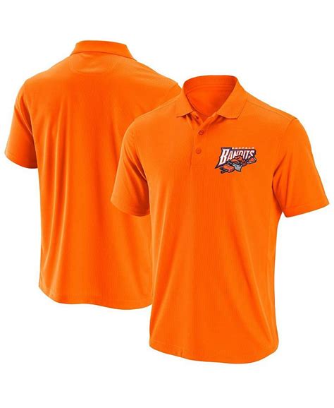 Adpro Sports Mens Orange Buffalo Bandits Primary Logo Polo Shirt Macys