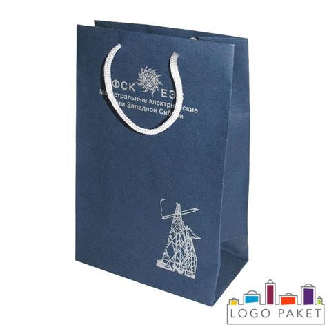 Большие пакеты с ручками купить оптом у производителя | LogoPaket.ru