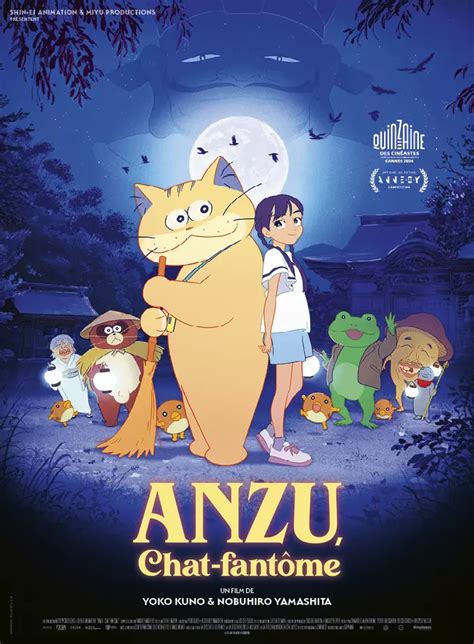 Une Bande Annonce Et Une Affiche Pour Le Film D Animation Anzu Chat