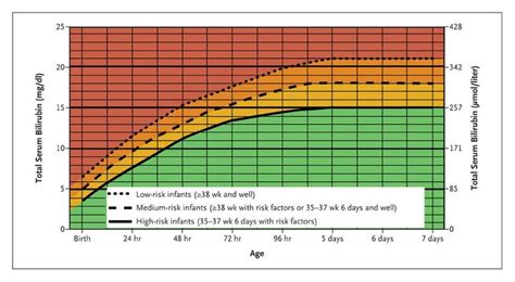 Neonatal Jaundice Chart