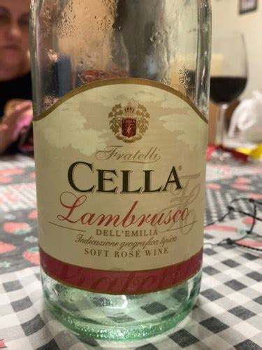 Fratelli Cella Lambrusco DellEmilia Rosato Vivino Australia