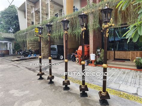 Tiang Lampu Taman Besi Cor Berkualitas Pusat Spesialis Produksi