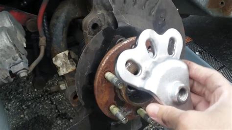 Front Wheel Bearing Replacement Cadillac SRX YouTube