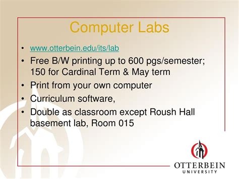 Otterbein University Welcomes Class Of Ppt Download