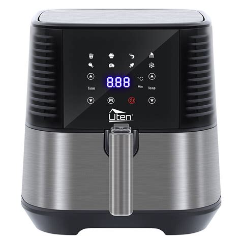 Uten Air Fryer 5 5L Digital LCD Oven 1700W Healthy Oil Free Low Fat