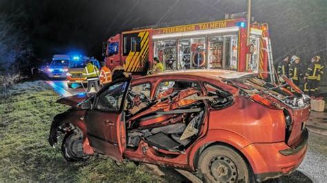 Autos Zusammengeprallt Zwei Schwerverletzte Bei Flein Swr Aktuell