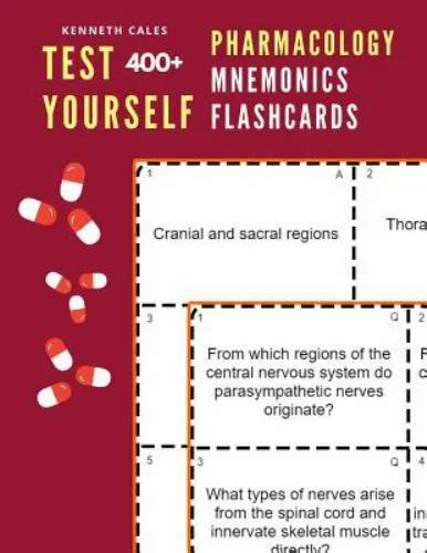 TESTEZ VOUS MÊME 400 cartes flash pharmacologie mnémonique pratique