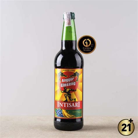 promo anggur merah ginseng intisari  ml original  resmi