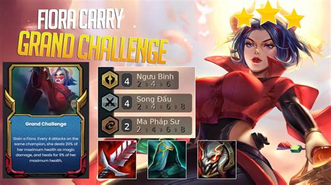 Fiora Carry Grand Challenge Làm sao để hạ được con Fiora này FIORA