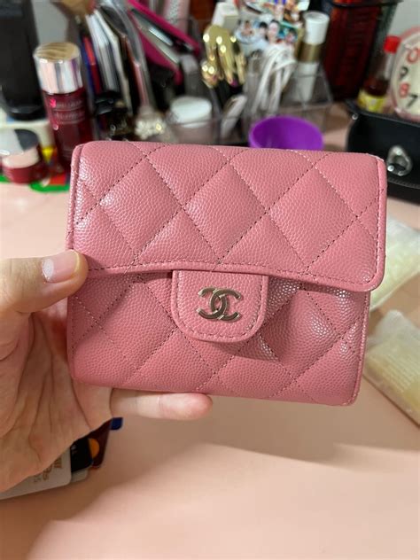 Chanel Compact Small Wallet Classic Womens Fashion Bags And Wallets