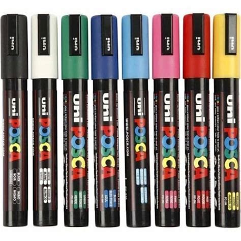 Jual Uni Posca Paint Marker PC 5M Medium Point Di Lapak Graha Lukis