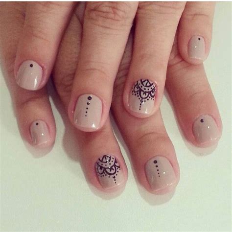 By Unhas Leticiabonatto Nailart Nude Manicura De U As U As Decoradas Mandalas Dise Os De
