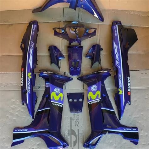 Full Set Body Yamaha FizR F1Zr Fiz R Cover Body Full Halus Movistar