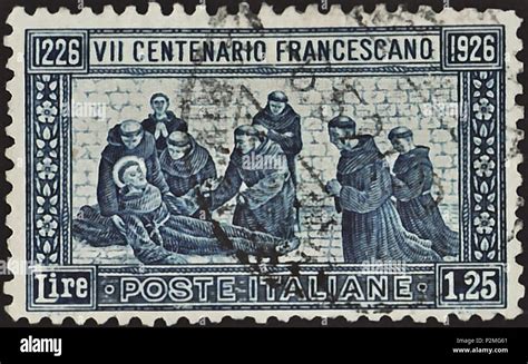 Cachet Du Royaume D Italie Timbre Comm Moratif De La