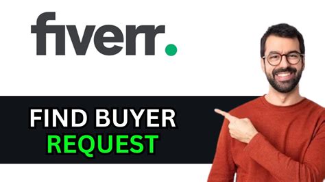 How To Find Buyer Request On Fiverr Youtube