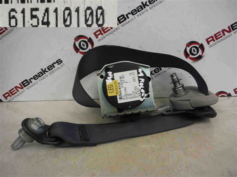 Renault Koleos 20082010 Passenger NSR Rear Seat Belt Store Renault