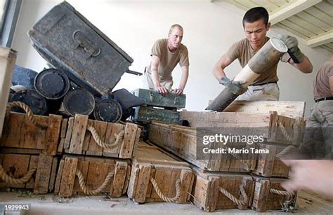 Weapons Cache Discovered In Iraq Photos and Premium High Res Pictures ...