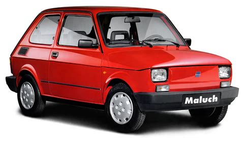 Fiat 126 P MALUCH TOWN NAKLEJKI NA SAMOCHODY Fiat 126 P MALUCH TOWN