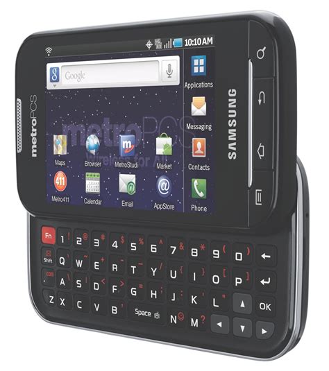 Samsung Galaxy Indulge Sch R910 4g Lte Metro Pcs Android Qwerty Black